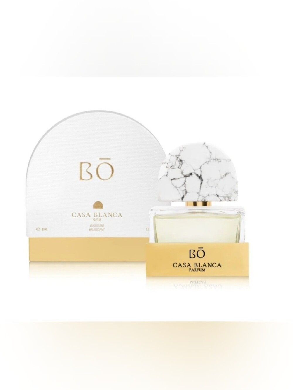 Casa Blanca Parfum — White & Gold Women's Fragrance